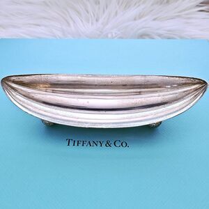 EXTREMELY RARE Vintage 1900s Tiffany & Co. Art Nouveau Sterling Silver Bowl Tray